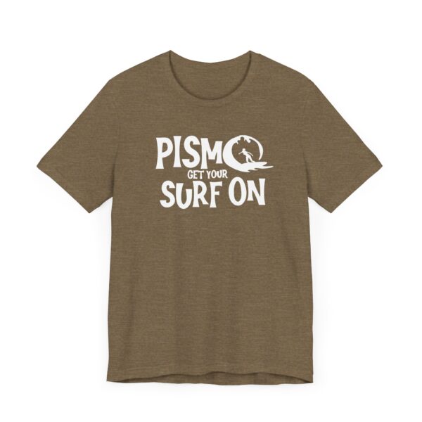Surf Pismo Beach California Fun Tee Shirt - Beach Lover Gift, Unisex Graphic T-Shirt, Coastal Vibes Top, Summer Souvenir Apparel - Image 3