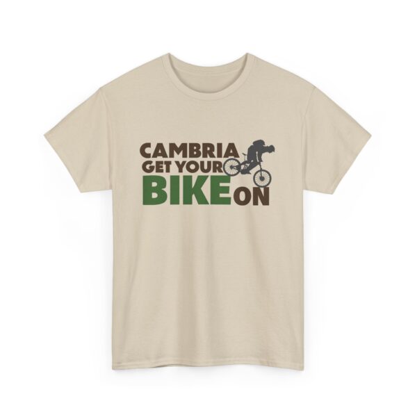 Get Your Bike On Tee, Cool Cycling Shirt, Unisex Cotton T-Shirt, Gift for Bikers, Casual Wear for Mountian Bike Enthusiasts - Image 7