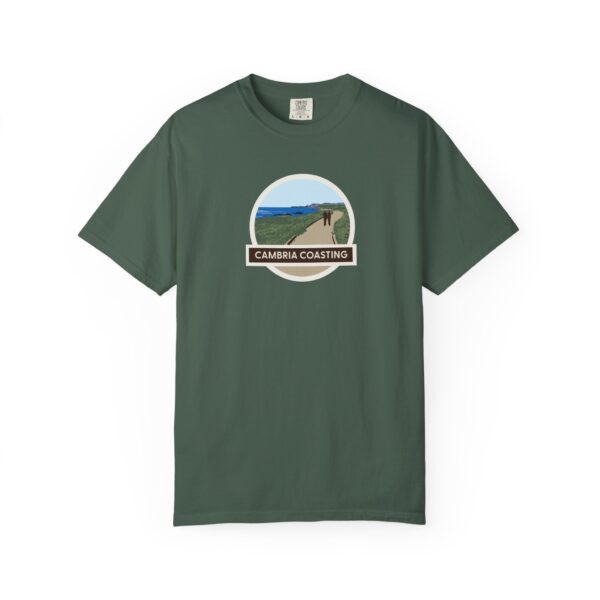 Cambria Lover's Garment-Dyed T-Shirt | Casual Outdoor Wear, Travel Tee, Gift for Hikers, Unisex Apparel, Eco-Friendly Style - Image 9